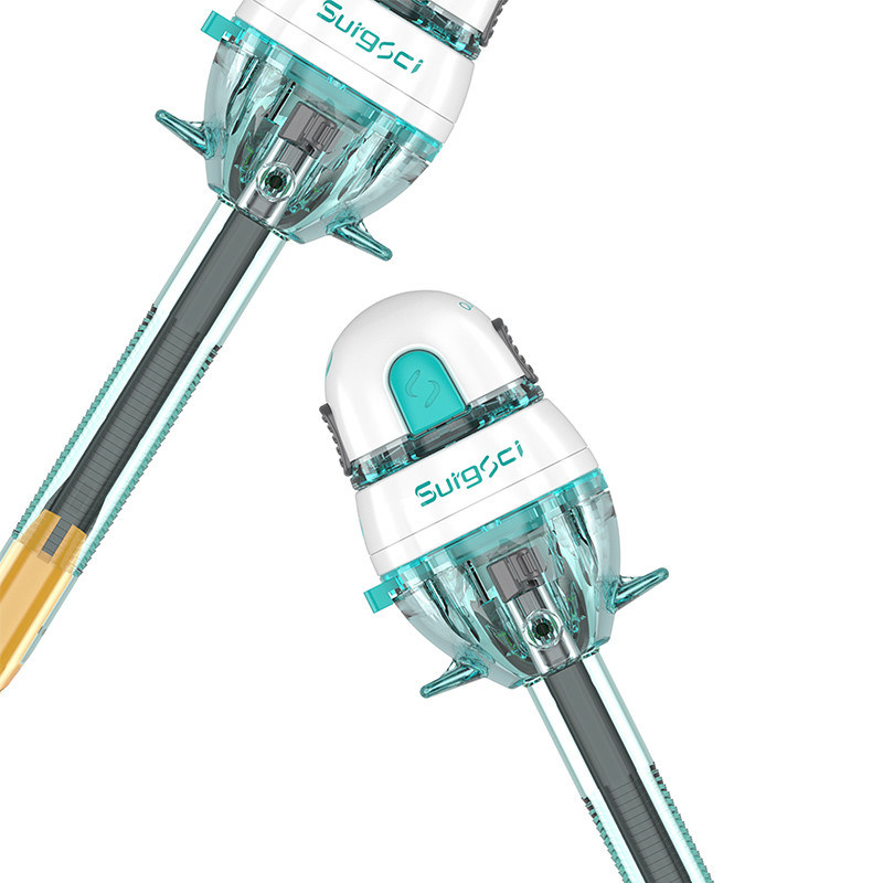 Surgsci CE маркированный 12 мм лезвием трокар одноразовый лапароскопический трокар для операционной